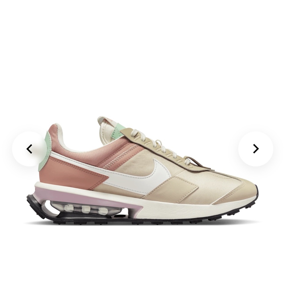 Nike Cream and Mauve Air Max Pre-Day with Retro Design
